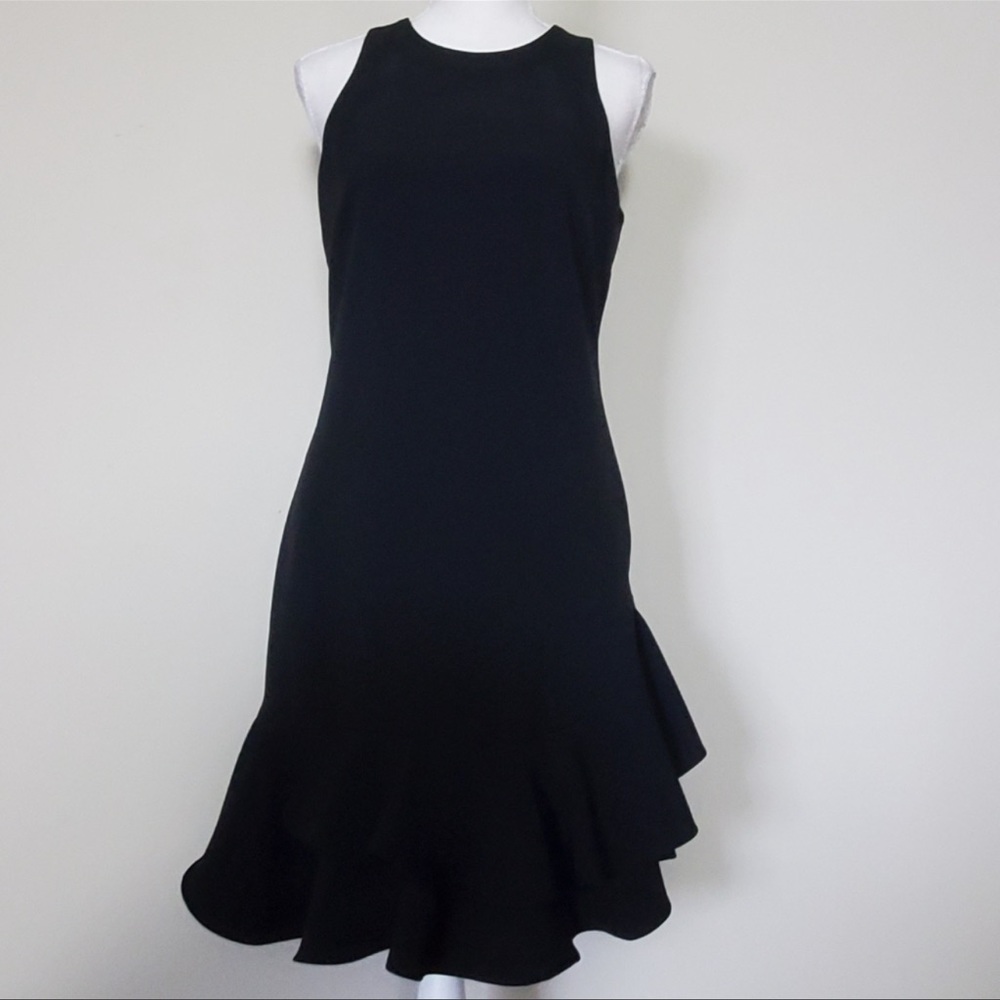 Cynthia Rowley little black sleeveless cocktail dress size 6